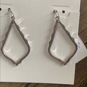 Kendra Scott silver earrings